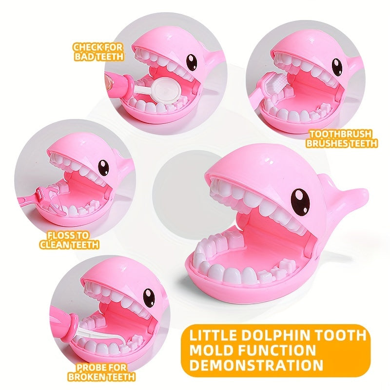 Kids' Doctor Playset for Ages 3+ with Stethoscope Dentist and Nurse Role-Play Toys