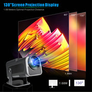 Mini Portable Projector 3D-Ready Home Theater Conference Teaching 200Lumen