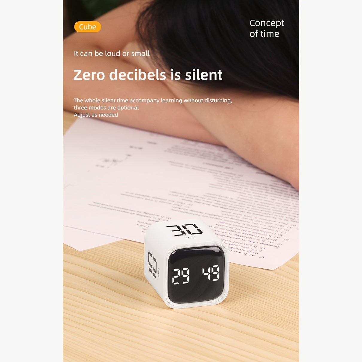 Zamonaviy oshxona taymer, vizual ko'rsatkich bilan, ikki tezlik variantlari, harakatni aniqlash, qayta zaryadlanadigan batareya - talabalar uchun elektron taymer, signal va vaqtni boshqarish, plastikdan yasalgan.