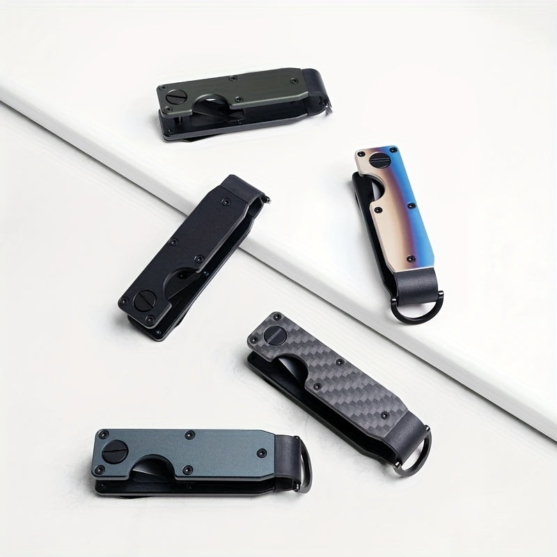 Minimalist Key Organizer Compact Metal Holder for 2-6 Keys Daily Use