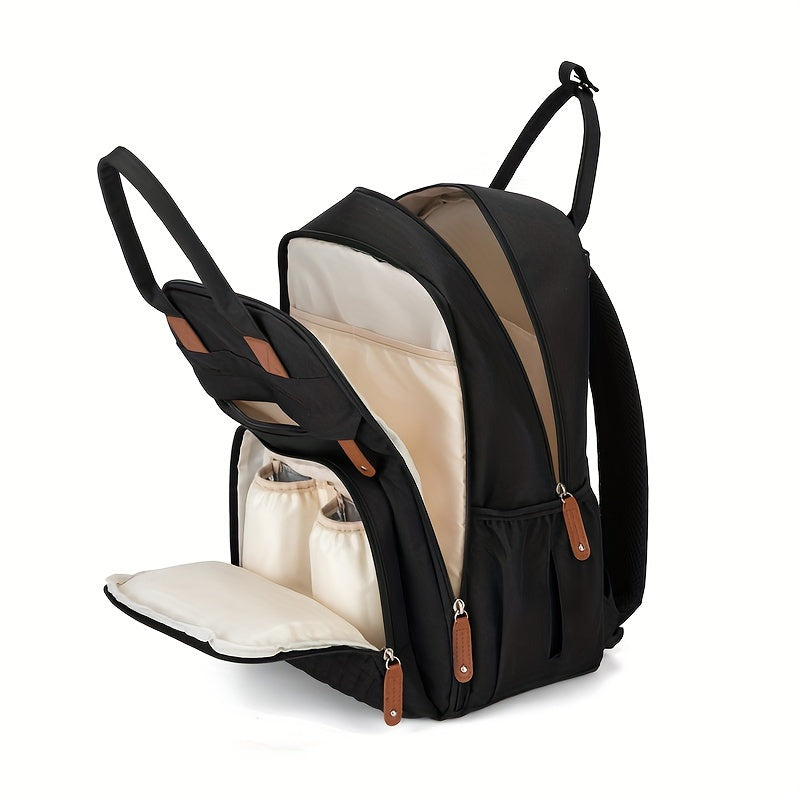 Kichkina qizlar uchun bolalar sumkasi, ko‘p bo‘limli va sozlanadigan kamarlar bilan