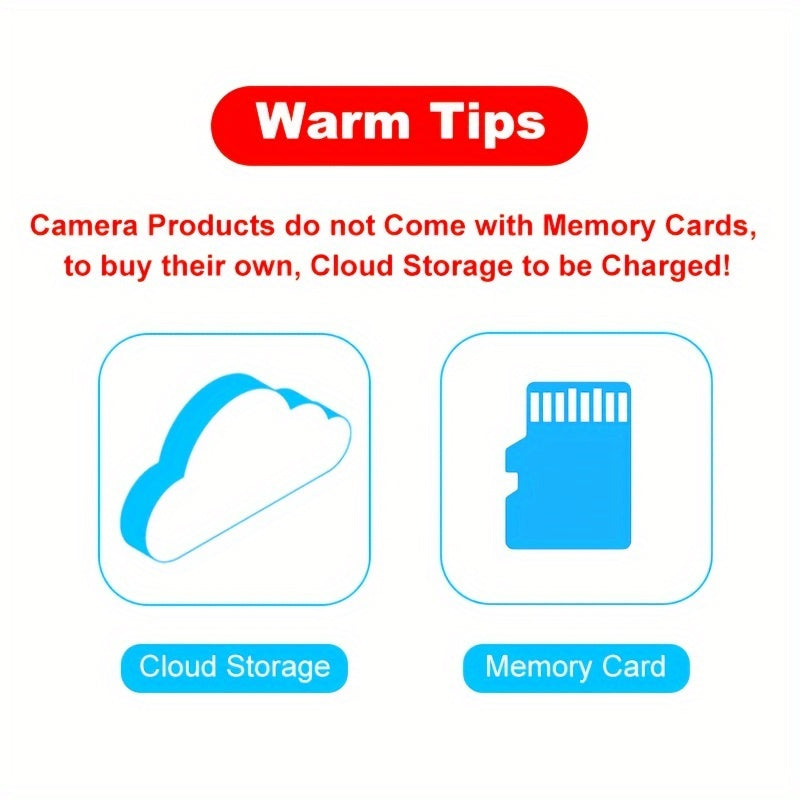 HD Smart Home Camera with Two-Way Audio Night Vision and Remote Access