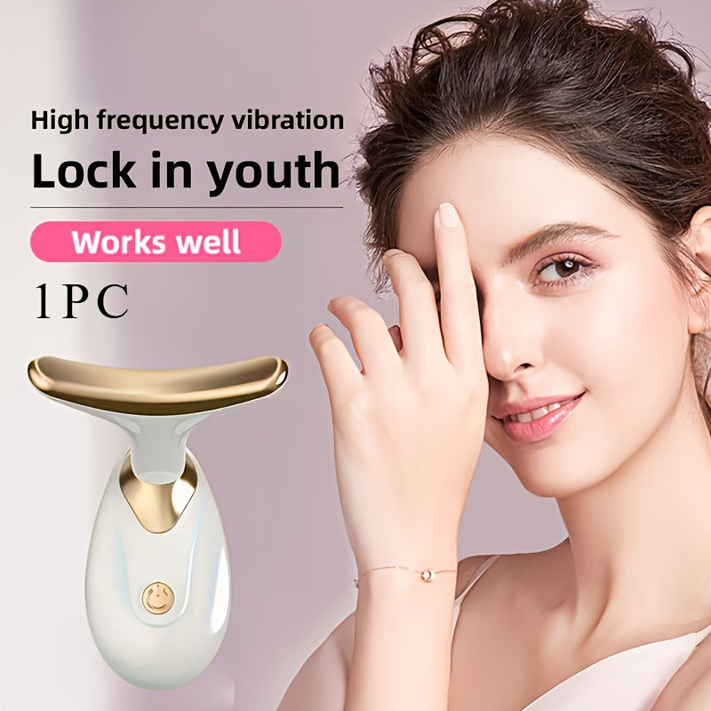 Multifunctional Facial and Neck Massager Battery Powered Set of 1 3 or 5 Pieces Gift for Women