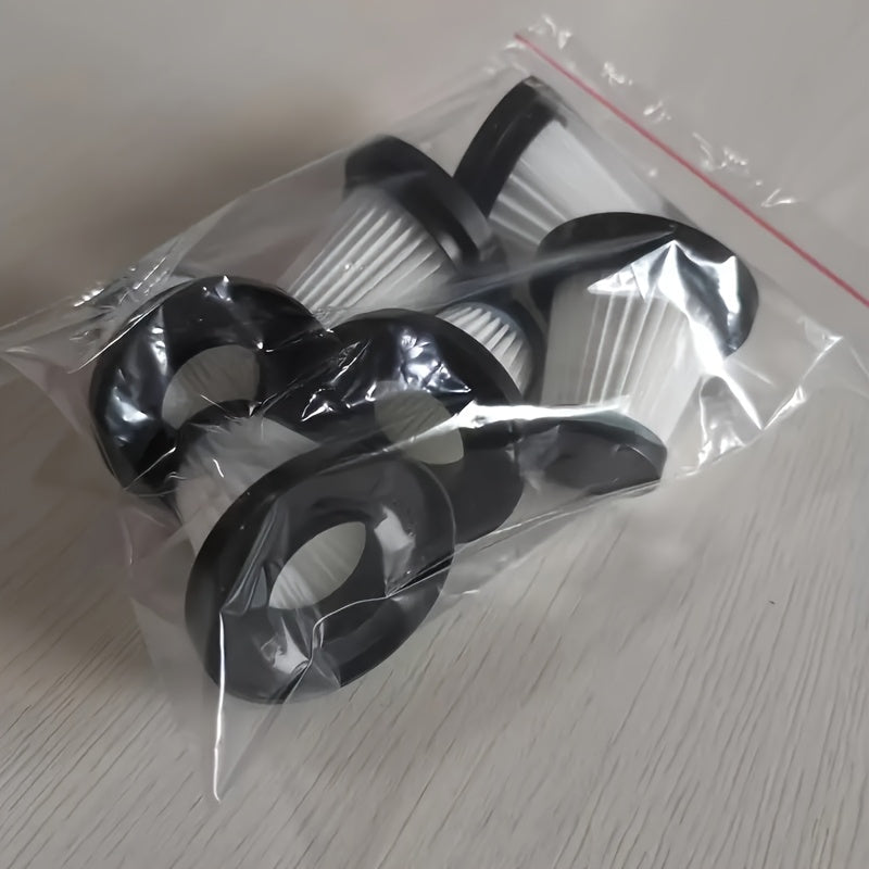 6-Pack Washable HEPA PVC Vacuum Filters for Car and Mite Removal