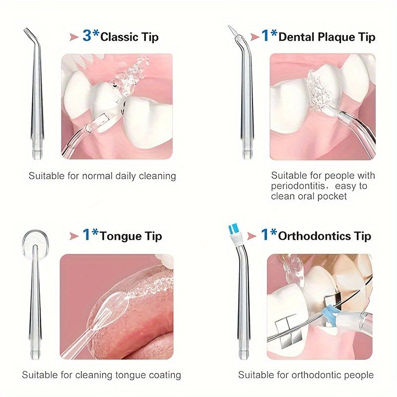 Electric Dental Flosser Tartar Remover Teeth Cleaner Oral Scaler