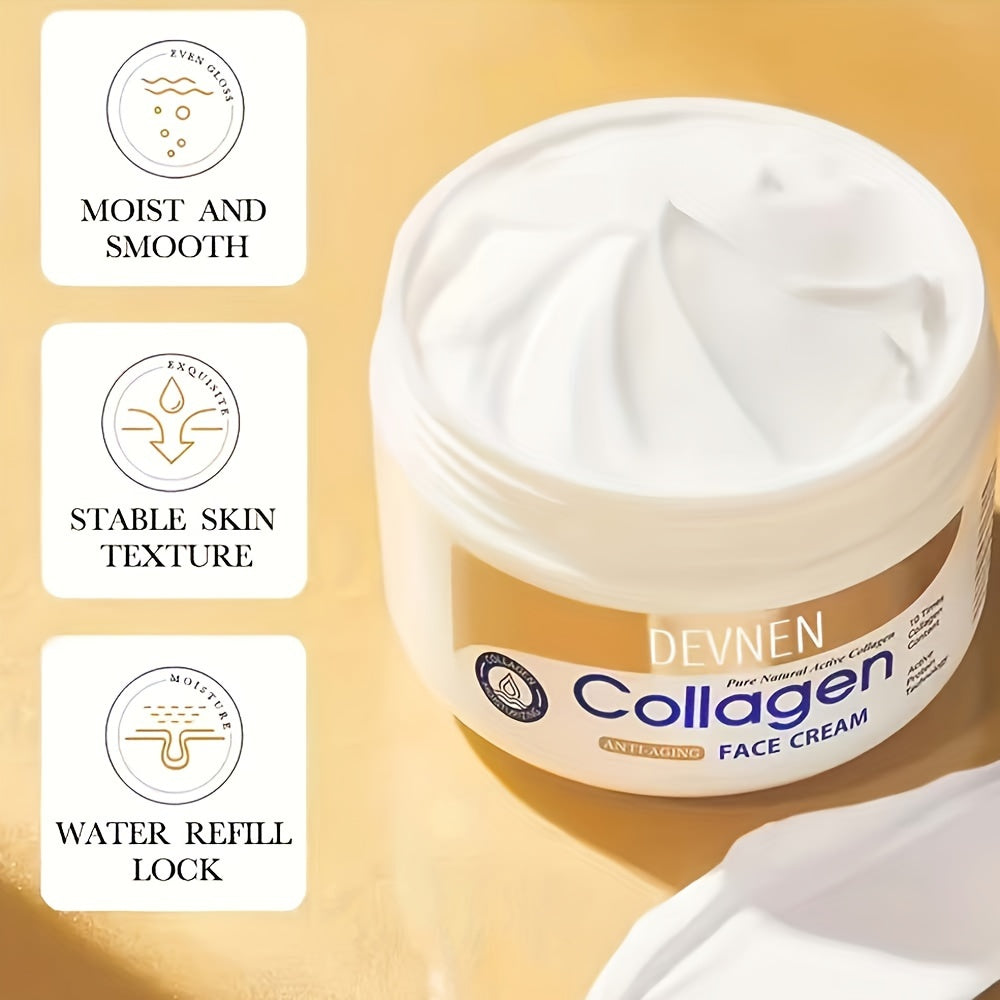 Hydrating Brightening Collagen Face Cream for All Skin Types 100g