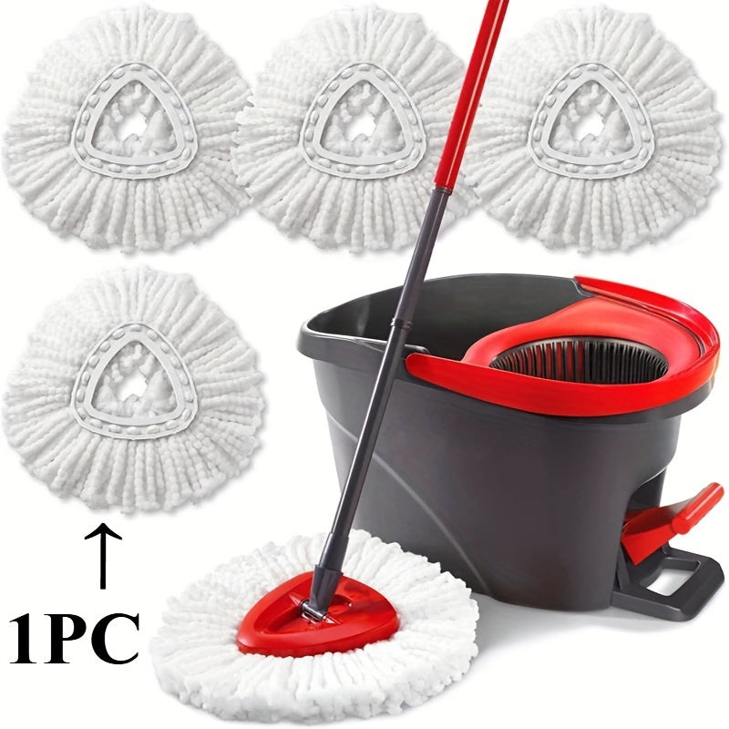 Microfiber Spin Mop Refill Heads for Floor Cleaning in Living Rooms