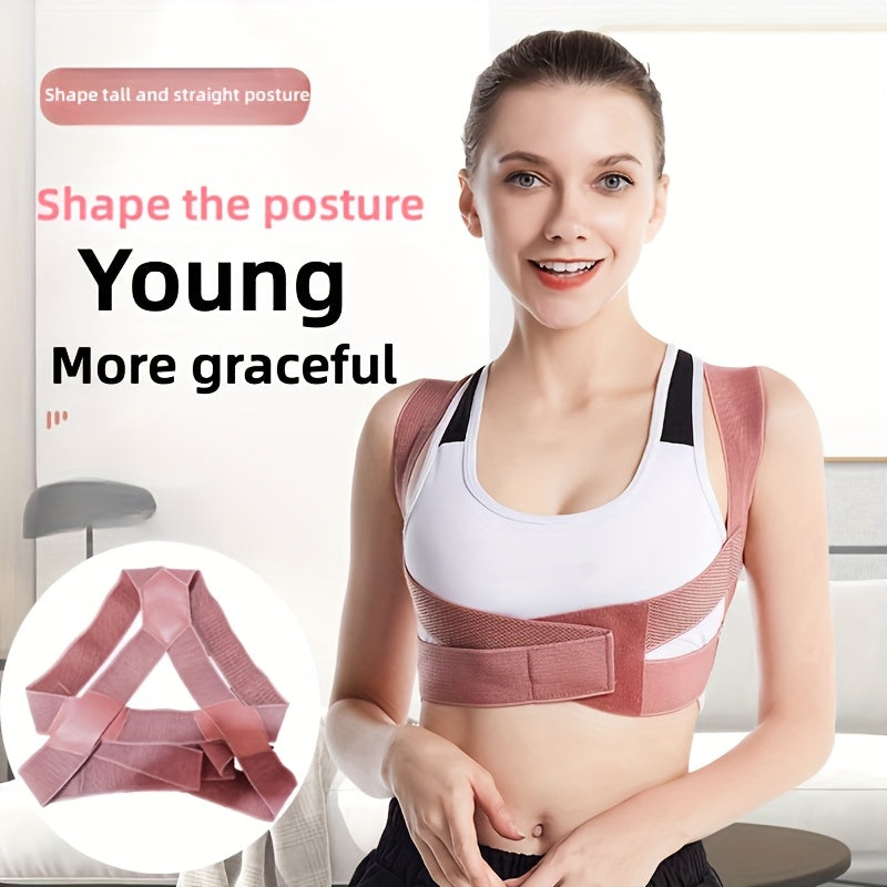 Invisible Posture Corrector Belt for Women Adjustable Spine Alignment Humpback Support