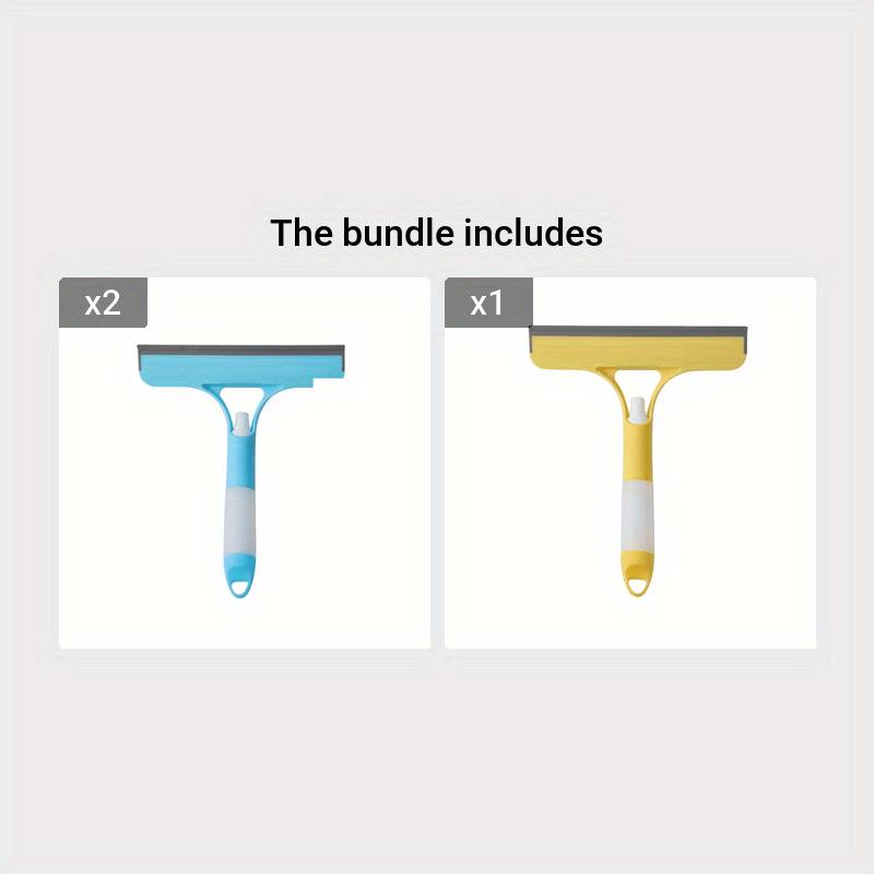 Rascador de limpieza de cristales con pulverizador integrado para ventanas, espejos y parabrisas