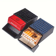 Men Cigarette Storage Box 96mm 20pcs Portable Travel Gift Black