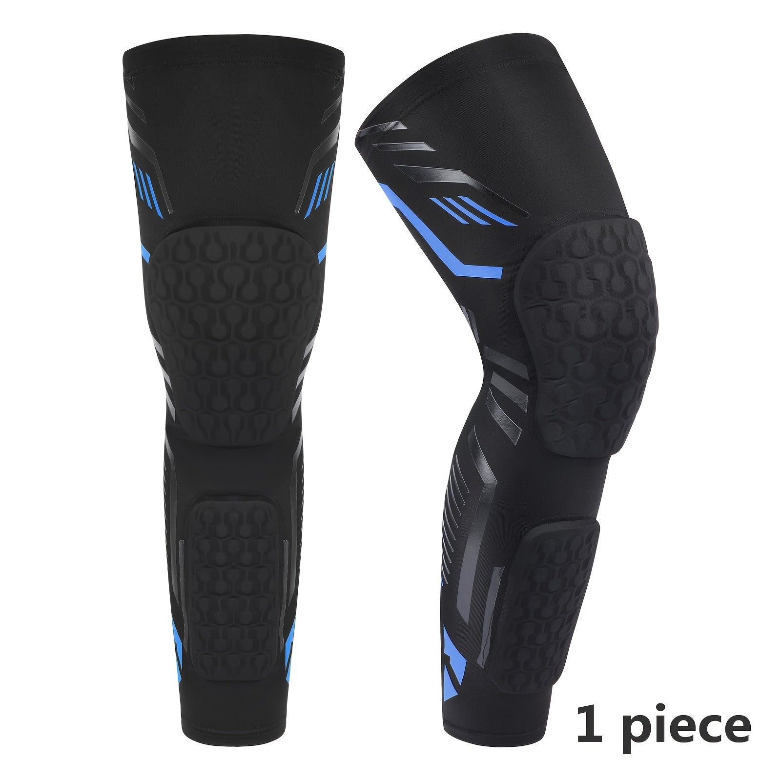 Sports Knee Pads Set Breathable Compression Honeycomb Padding for Patella Stabilization for Basketball Cycling Soccer Rugby