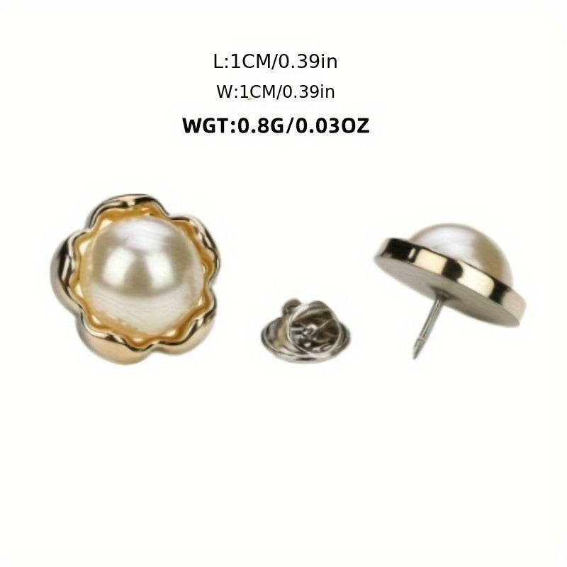 Set of 30 Minimalist Alloy Safety Pins for Clothing and Accessories