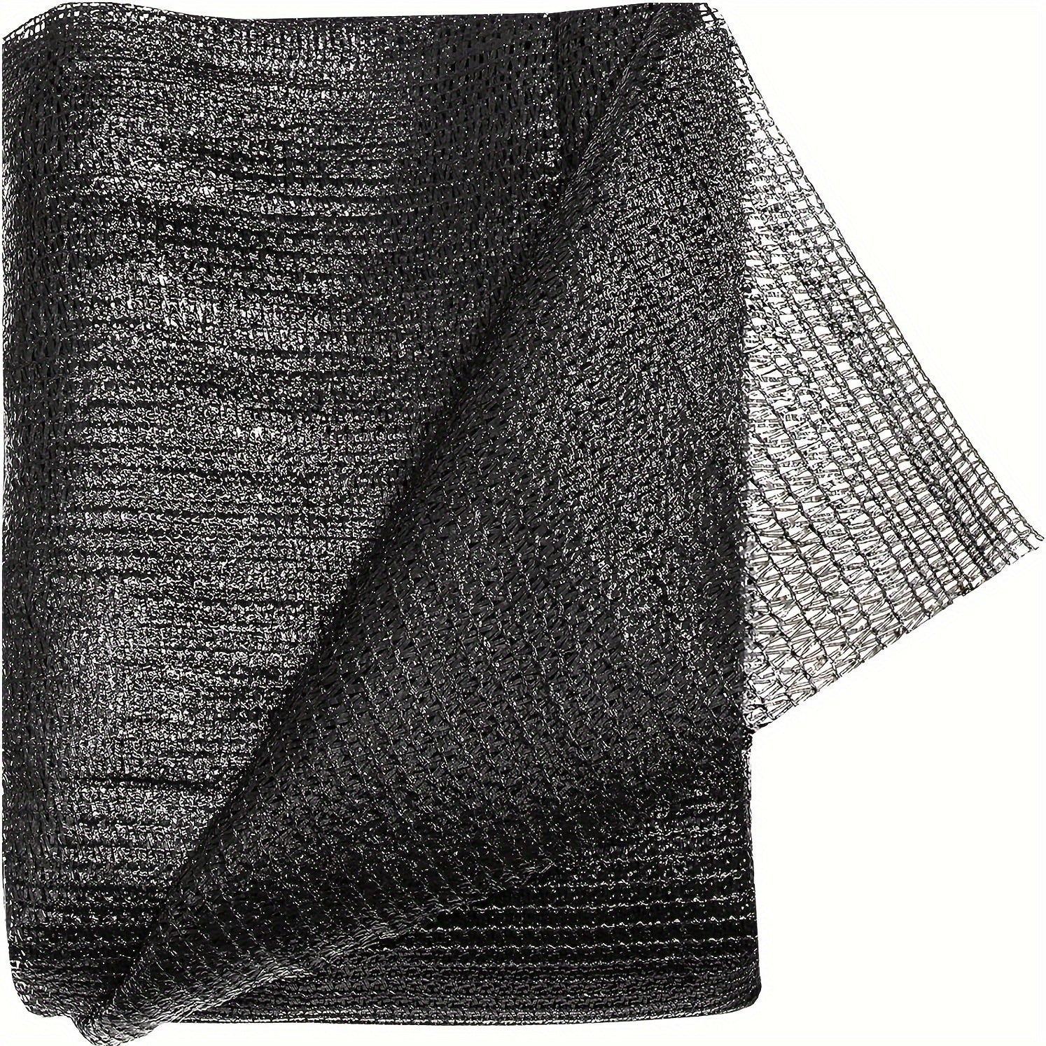 Black Sun Shade Cloth 3.96x3.96 Meters UV 60% Heat Insulation Mesh