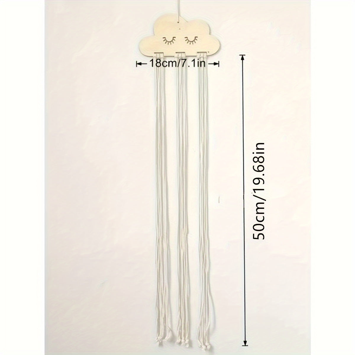 Organizador de accesorios para el cabello de niñas, soporte para lazo de pelo tejido para almacenamiento en la habitación de los niños