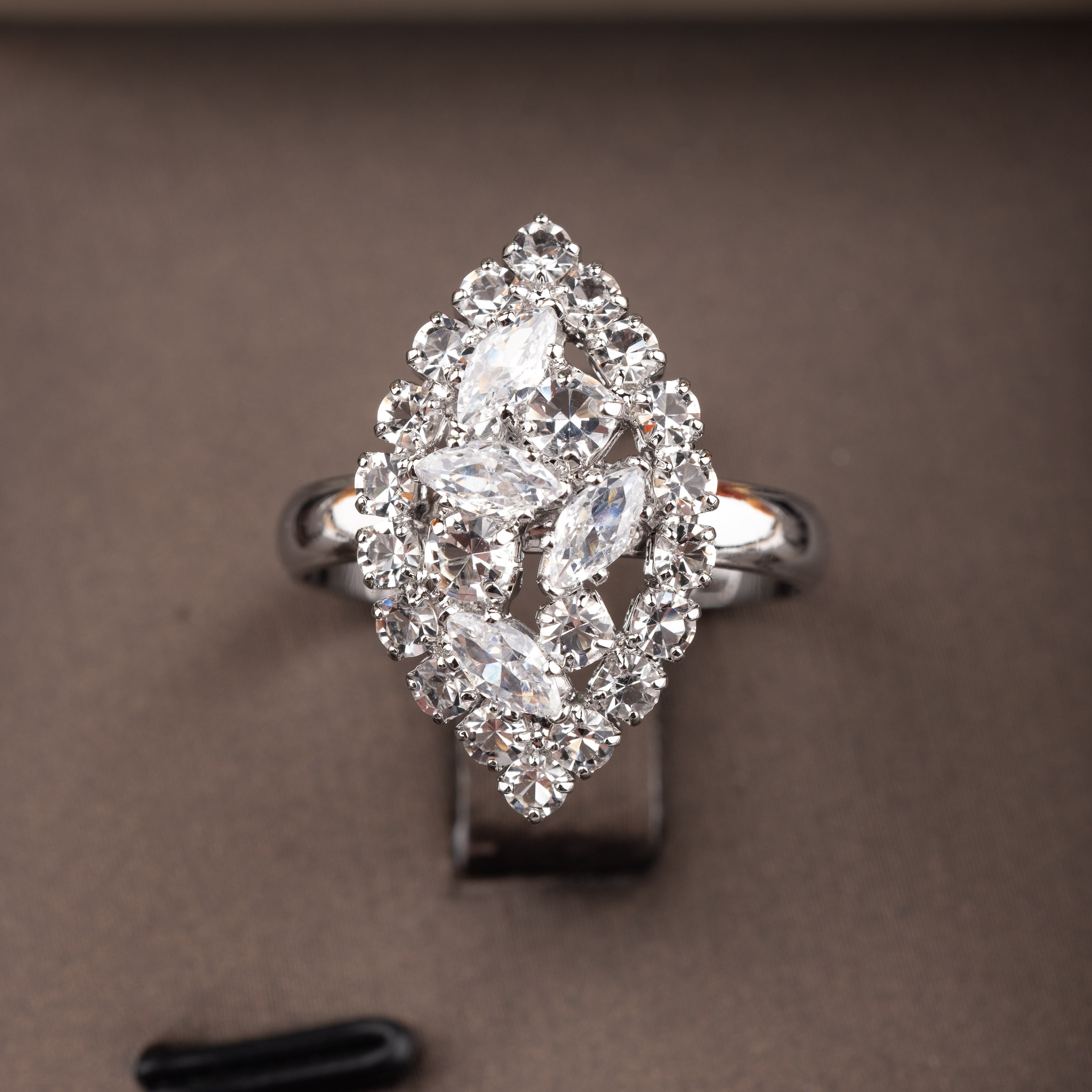 Vintage-Inspired Cubic Zirconia Jewelry Set for Bridal Parties