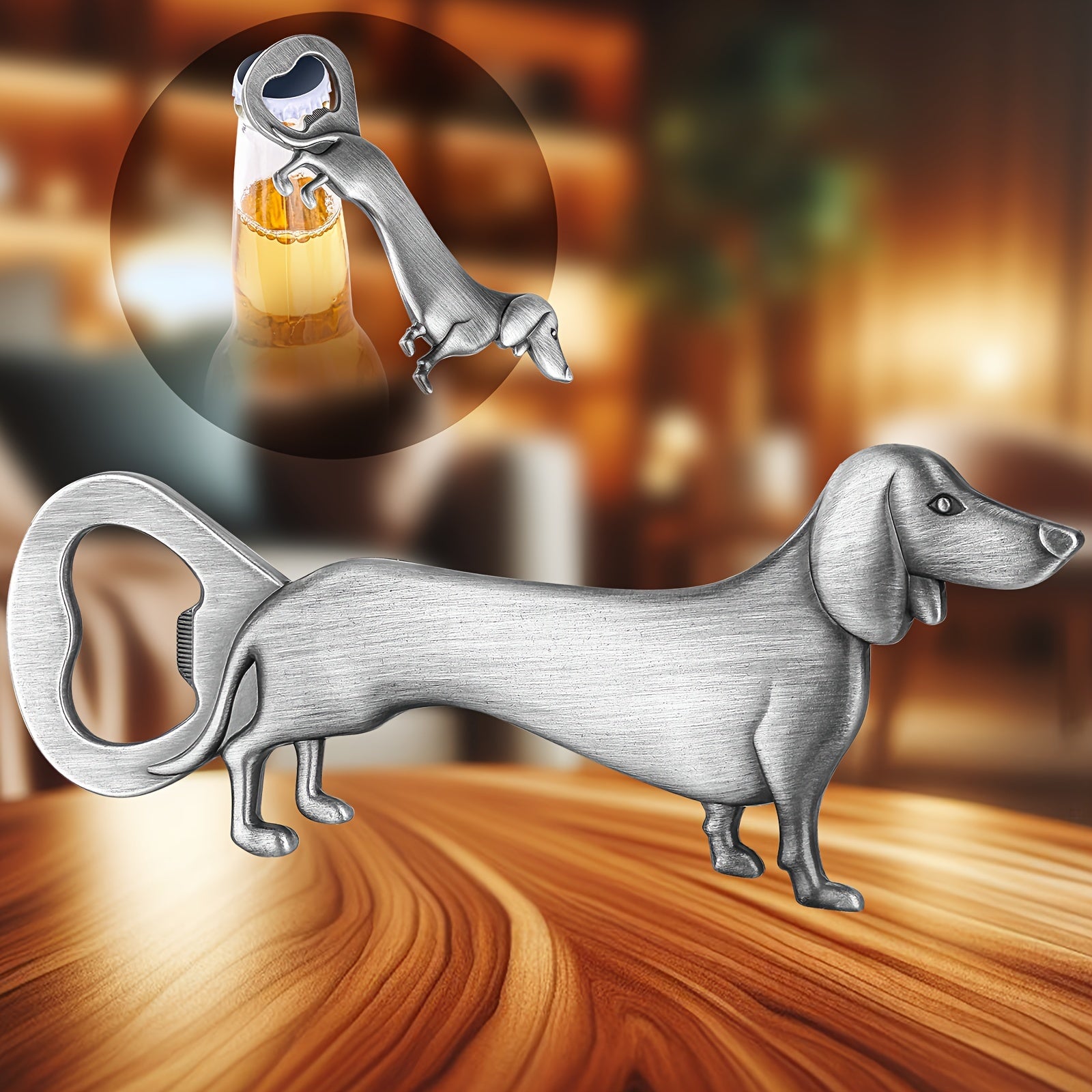 Sausage Dog Bottle Opener for Beer Wine Juice Bar Restaurant Home Bar