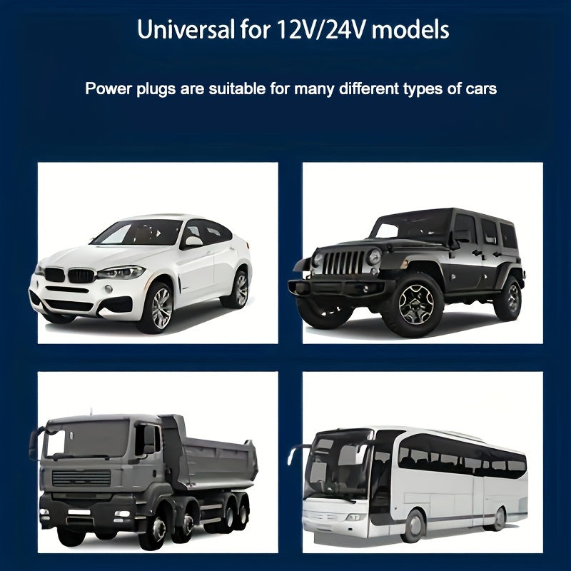 Universal Car Charger 4-Port Fast Charging USB PD 12V Adapter