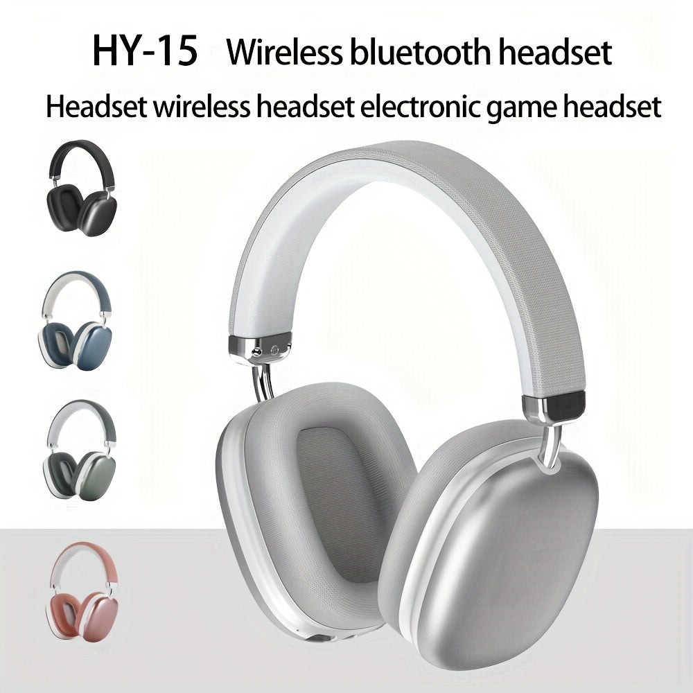 Wireless Over-Ear Headphones with Themed Designs, Volume Control, USB Type-C Charging, 200mAh Battery, 3.5mm Jack, Closed-Back Ear Cups, Condenser Microphone, Compatible with Tablets