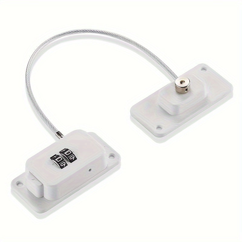 Child Safety Locks Drawer Fridge Cabinet Window 2-Digit Password No Drilling