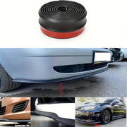 Car Front Bumper Protector Strip 2.5m Rubber Scratch Kick Anti-Damage