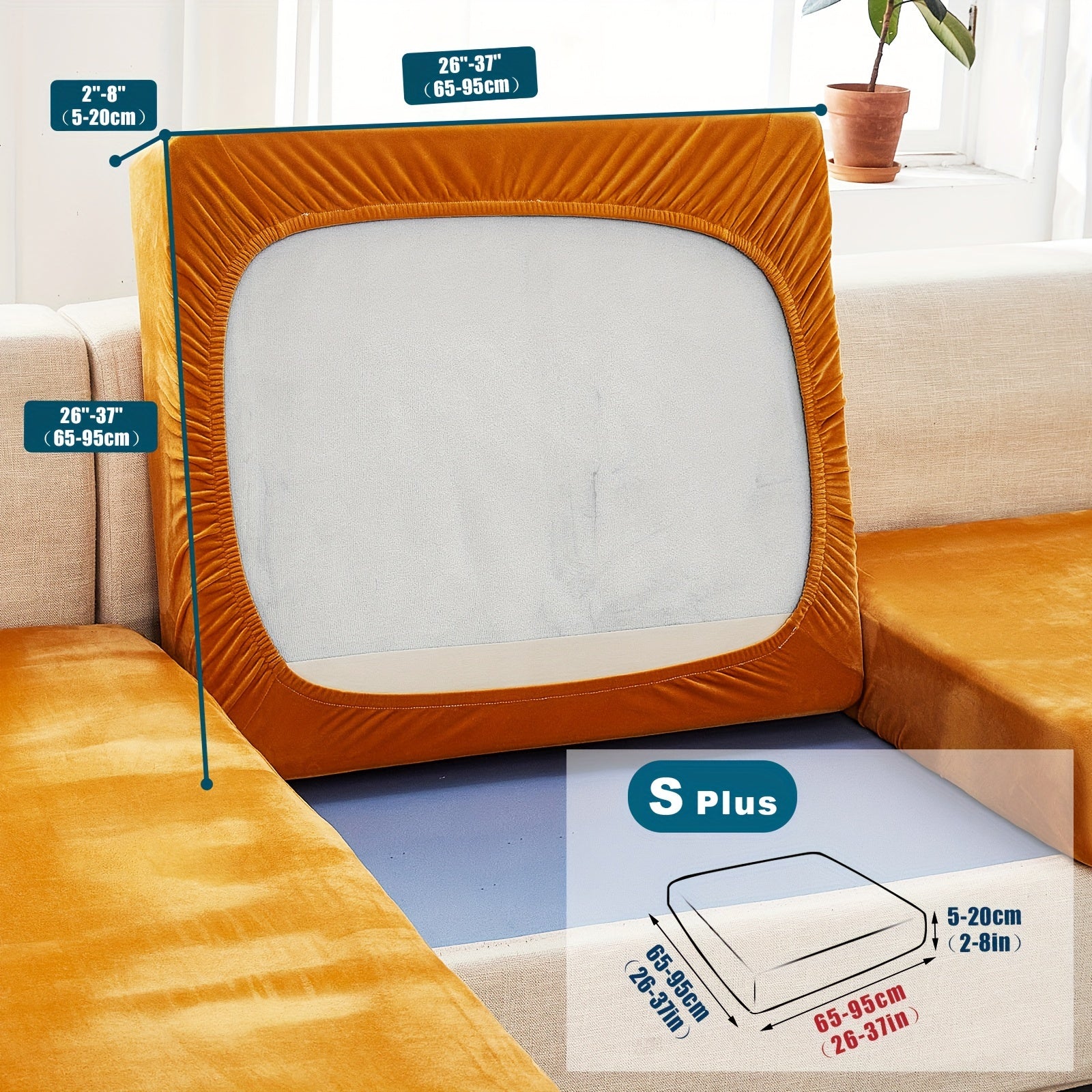 Велюровый чехол для дивана/подушки для домашних животных, пылезащитный и мягкий чехол для дивана для домашнего декора.