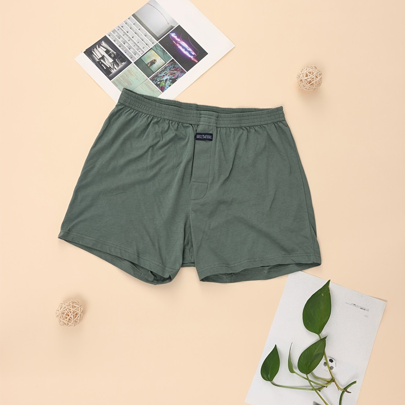 Yuqori bel bilan bo'sh toza paxta pijama shimlari