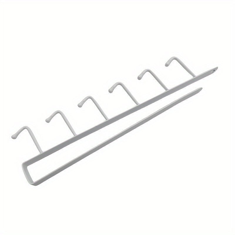 Metal Nail-Free Hooks for Kitchen and Bedroom Hanging Cups Clothes Keys Utensils Bags