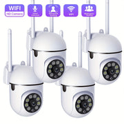 1080P HD Внутренняя WiFi Купольная Камера Безопасности с Двусторонним Аудио, Ночное Видение, Оповещения о Движении