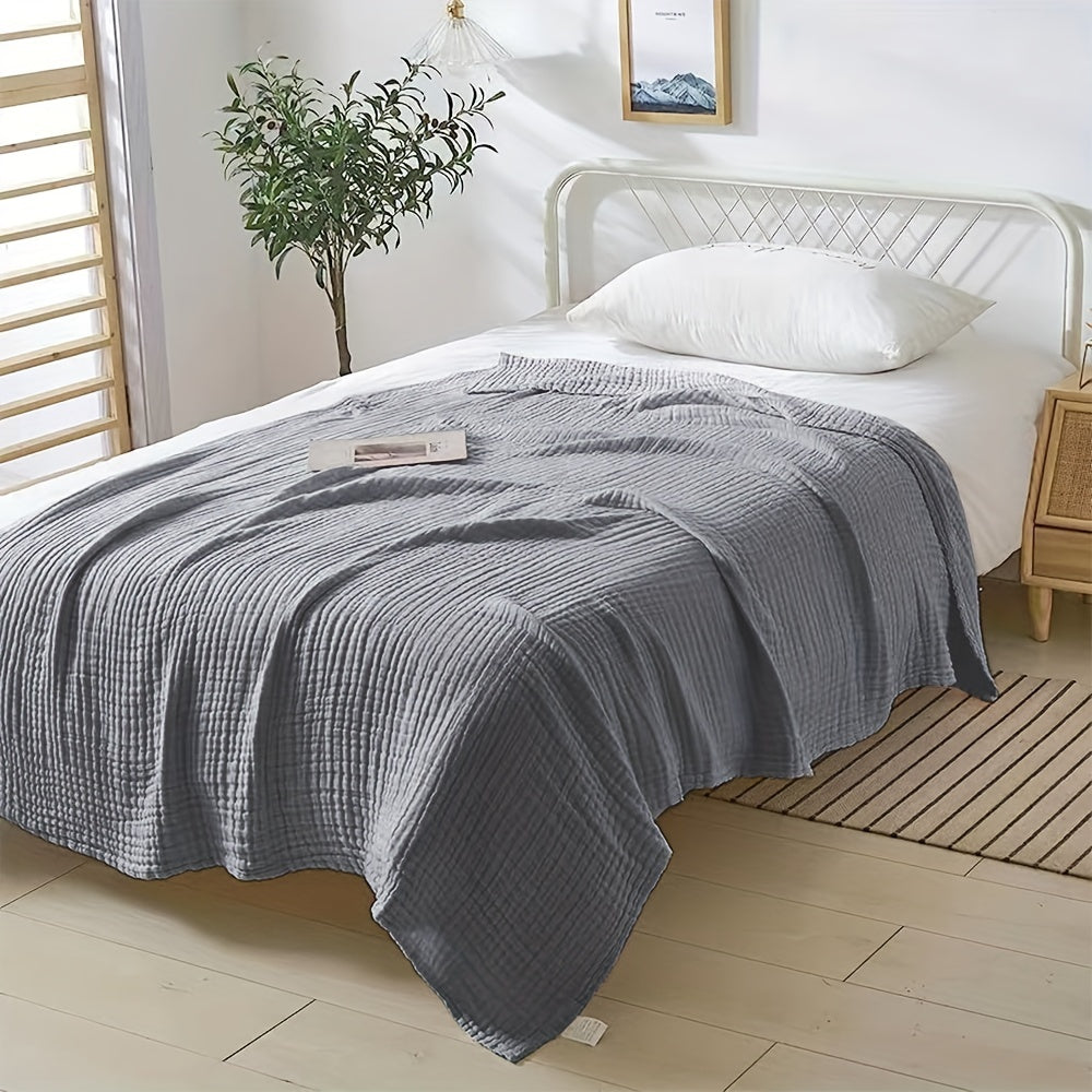 Six-Layer Muslin Blanket for Adults and Babies 139x190cm Lightweight Breathable