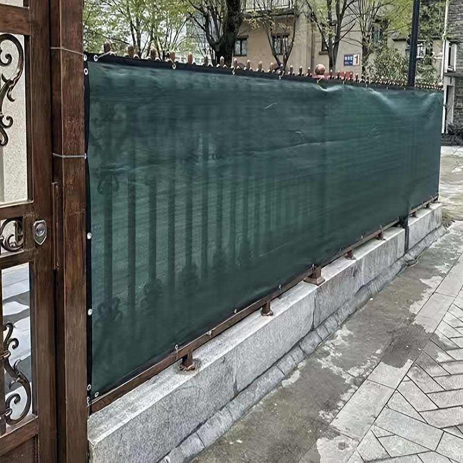 Green Polypropylene Balcony Privacy Screen Mesh Shade Net for Outdoor Spaces
