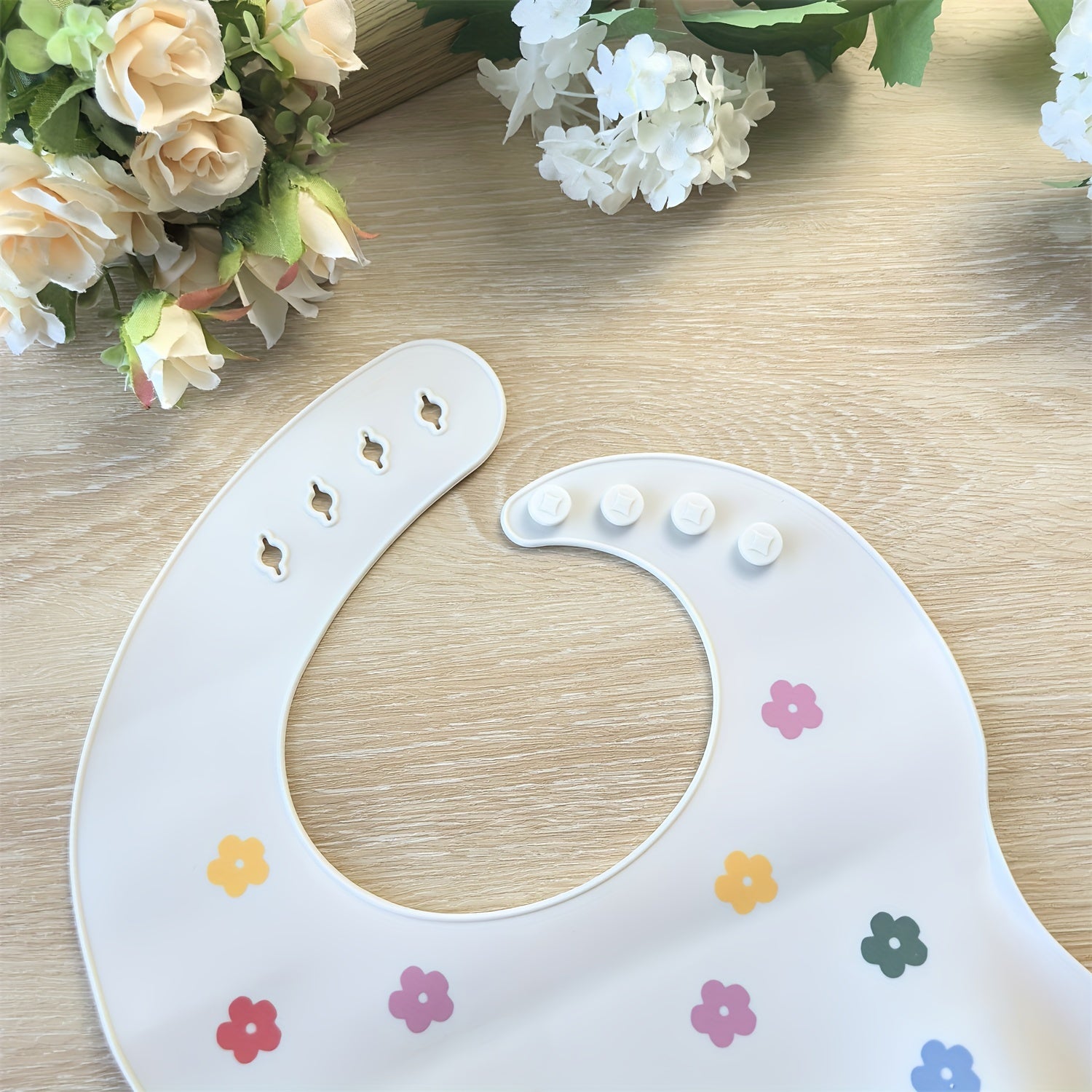 Baby Silicone Bibs for Babies and Toddlers Waterproof Adjustable with Large Food Catcher