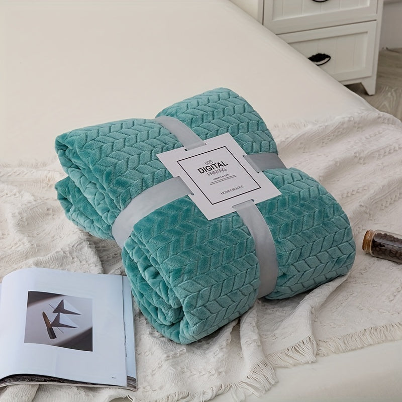 Lightweight Baby Blanket 70x100cm Geometric Pattern Soft and Cozy for Travel and Home