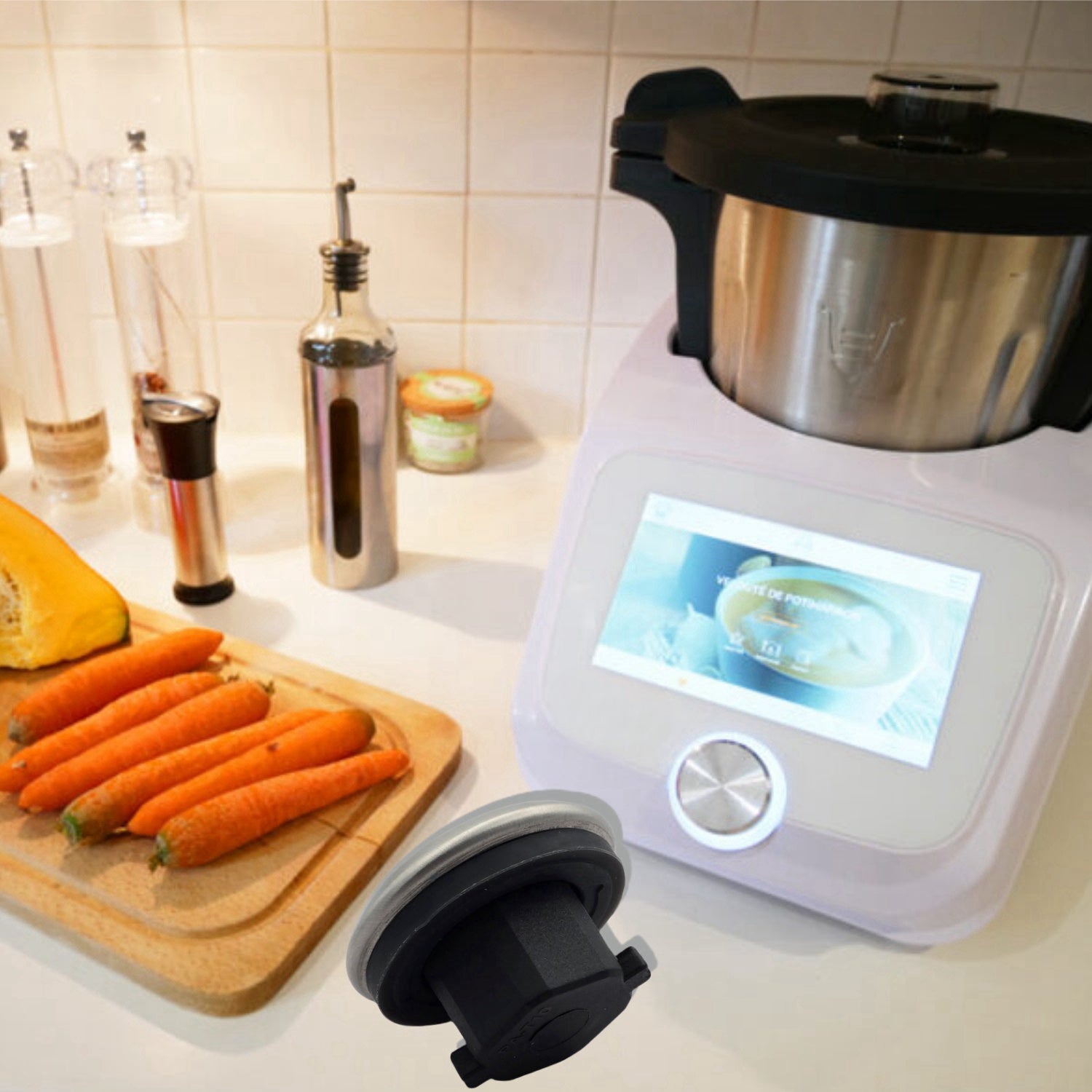 Защитный чехол для ножа блендера Monsieur Cuisine - Не контактирует с продуктами, прочный материал, аксессуар для миксера