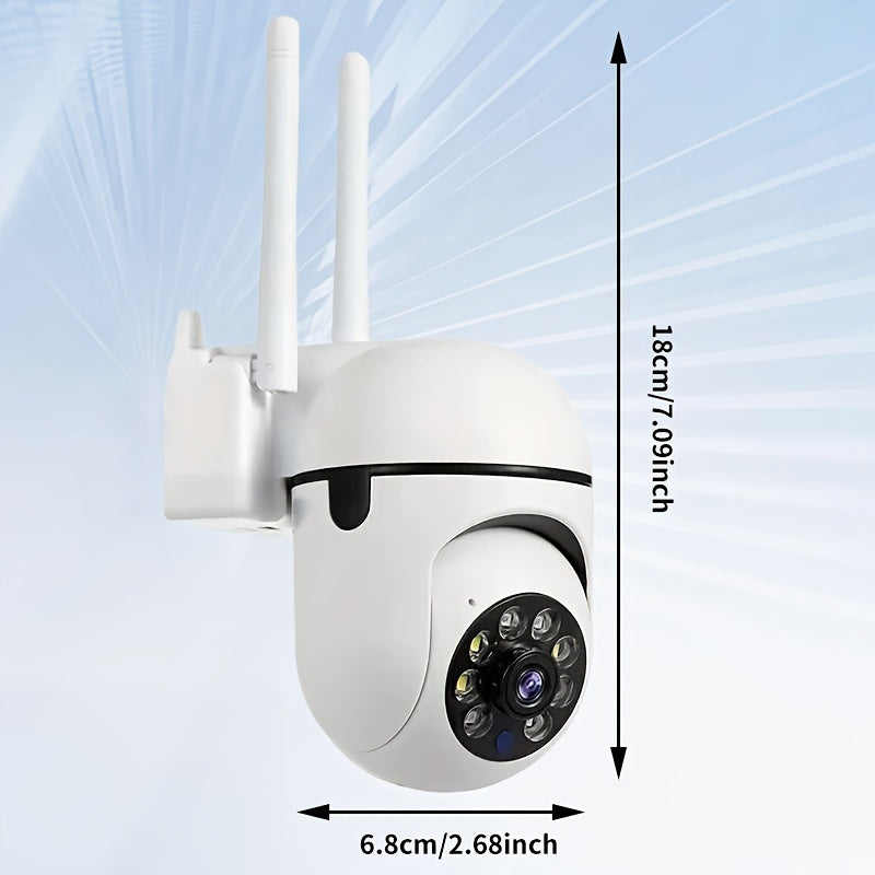 Wireless 1080P HD Home Security Camera with Night Vision and Smartphone App Control