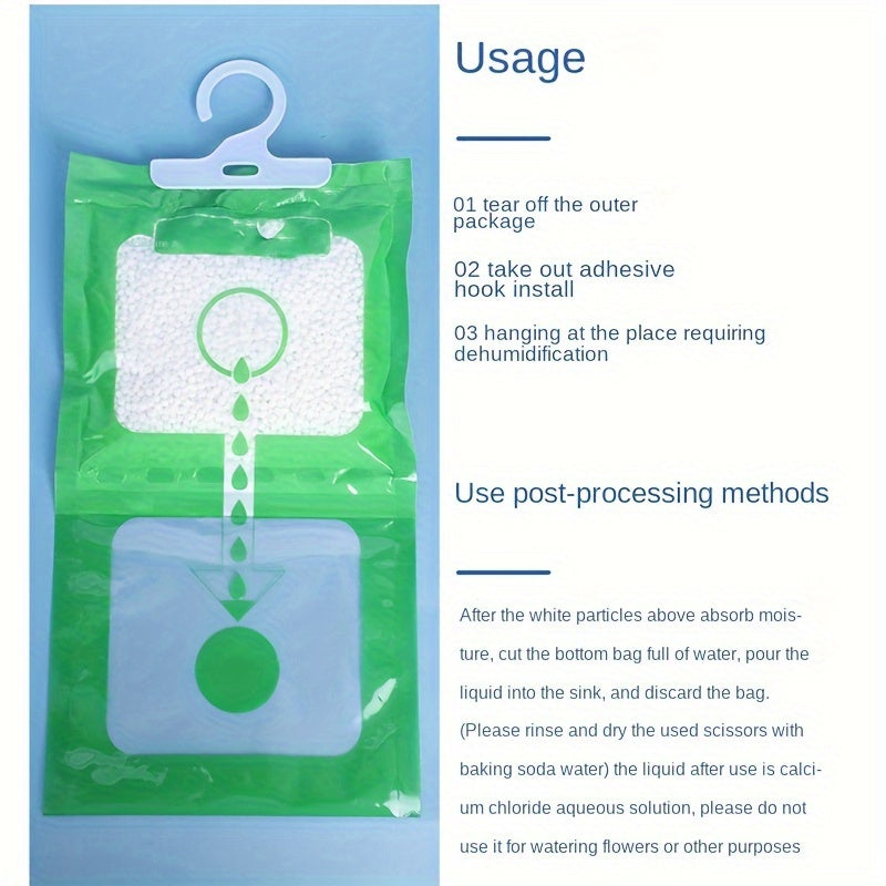 2/5 dona osilgan namlikni yutuvchi, uy shkaflari, avtomobil uchun qayta ishlatiladigan namlikni chiqaruvchi