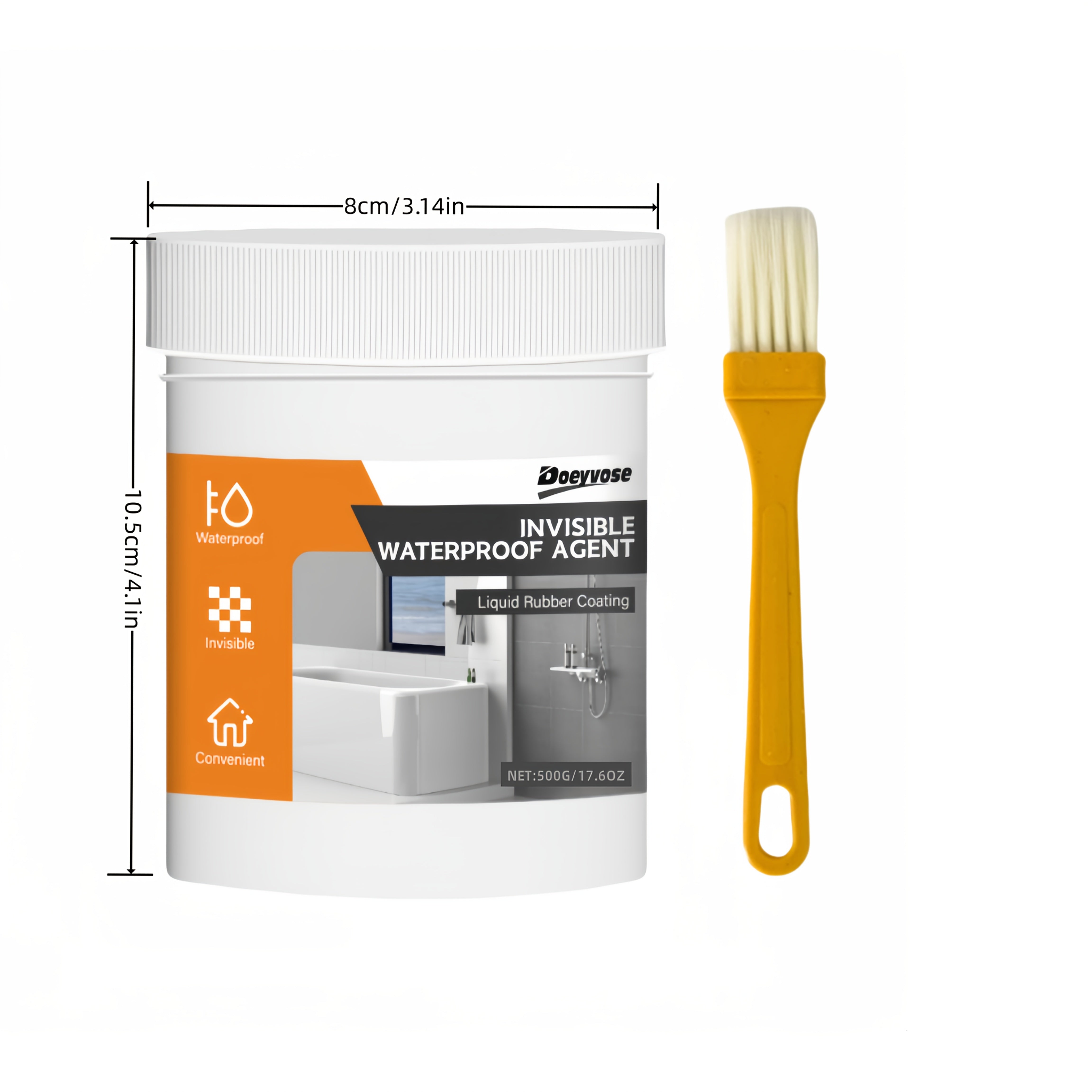 Invisible Waterproof Sealant for RVs Clear Interior Exterior Repair Adhesive