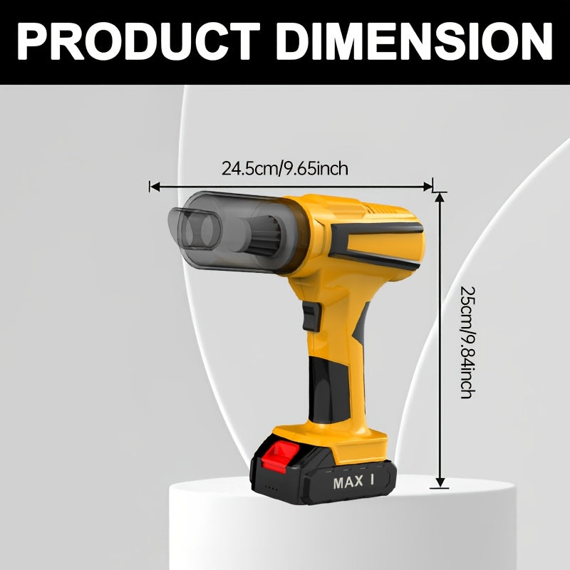 Wireless Handheld Vacuum Cleaner with 20000Pa Brushless Motor and Multiple Nozzle Attachments