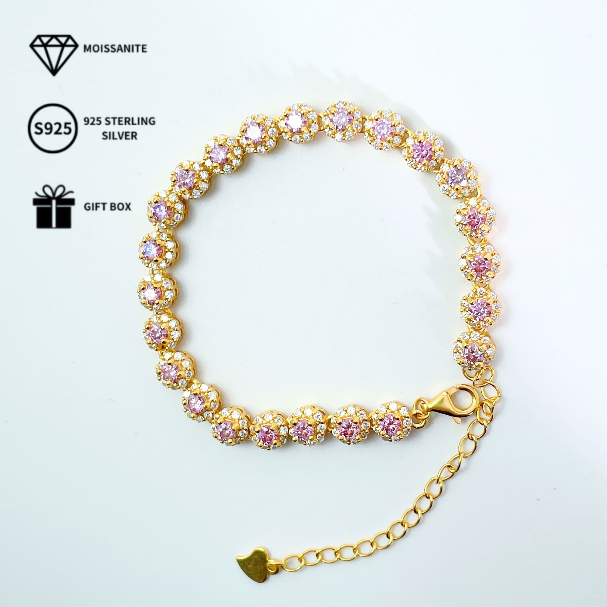 Moissanite Jewelry for Proposals and Celebrations Blue Pink Purple Shades