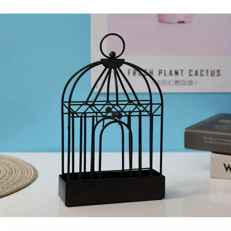 Mosquito Incense Holder Metal Hanging Bird Cage Outdoor Indoor Declaeration