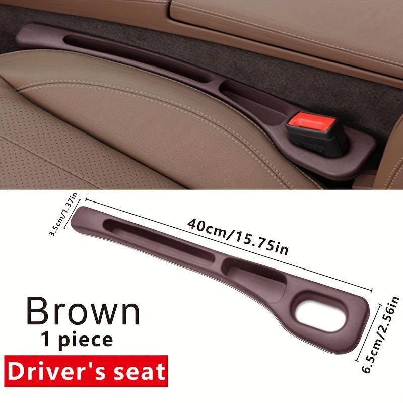 Заполнитель зазора между сиденьем автомобиля, полоска для хранения, черная, гибкая, водонепроницаемая, из ЭВА