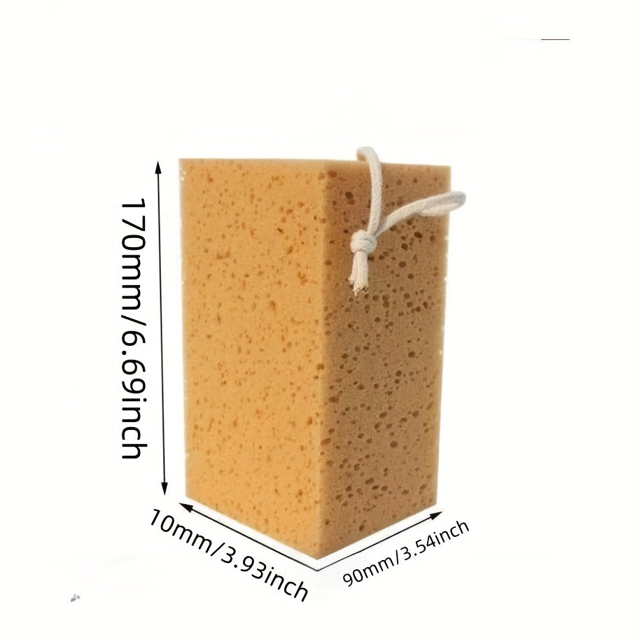 Katta avtomobil yuvish shimgichi, qalin, oson yutadigan, asal honeycomb korall avtomobil tozalash asbobi