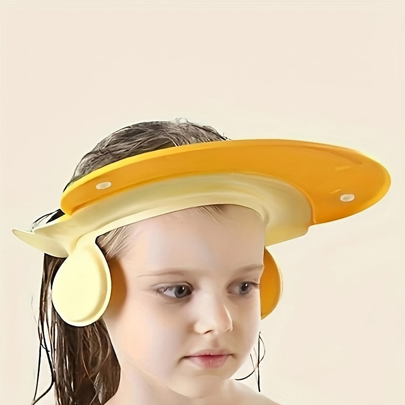 Gorro de ducha impermeable para lavado de cabello, para niños y adultos