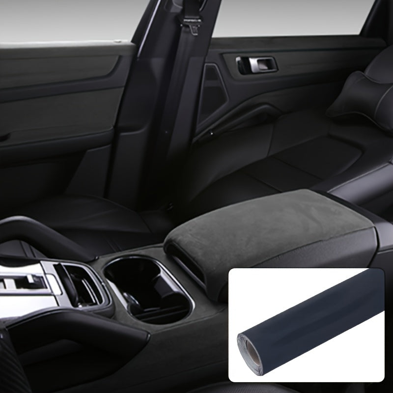 Self-Adhesive Velvet Fabric for Car Interior Roof Decoration Durable Soft Material