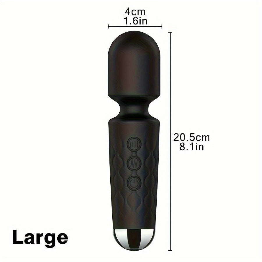 универсальный силиконовый вибратор с 8 уровнями интенсивности, низкий уровень шума, перезаряжаемый