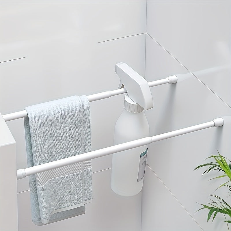 Adjustable Telescopic Rod for Doors Windows Bathroom Kitchen Drying and Decor