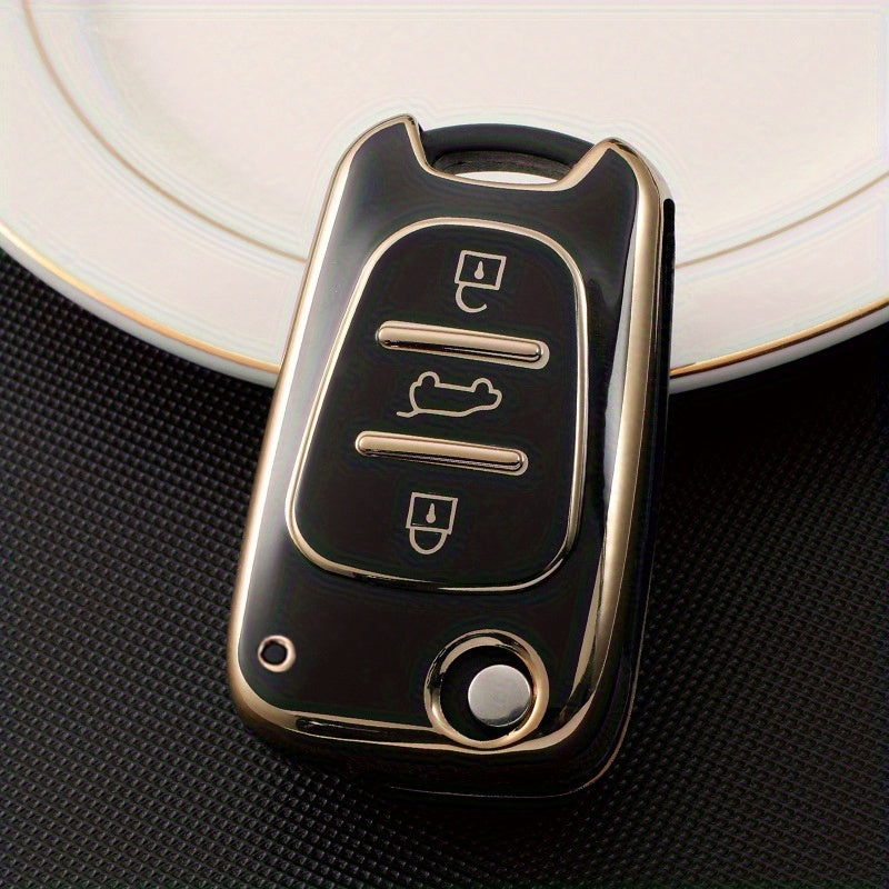 Car Key Cover TPU Remote Protector for Hyundai Kia Vehicles