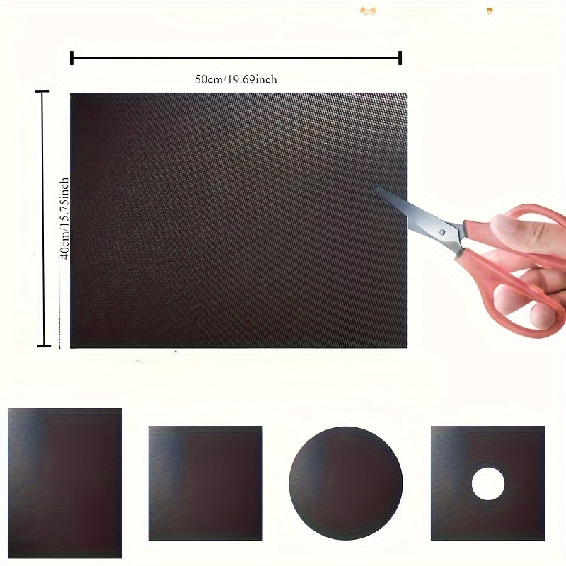 Heavy-Duty Nonstick Oven Mat, Reusable Large Oven Liner for Electric Gas Grill