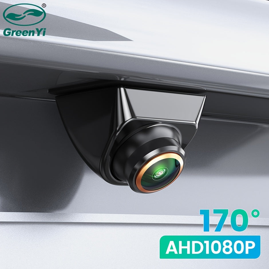 AHD 1080P Rear View Camera with 170° Fisheye Wide Angle Night Vision Universal Driving Position