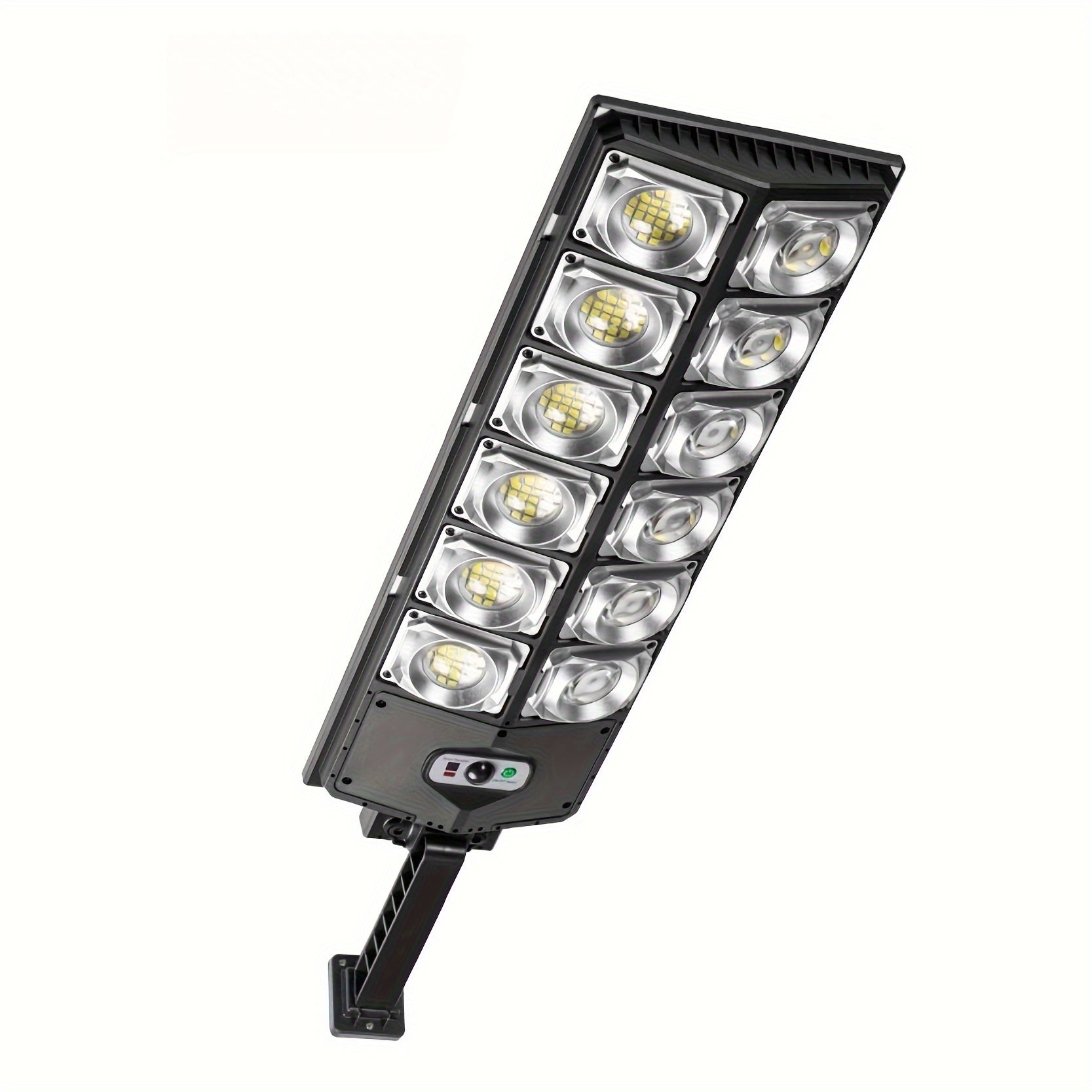 Qishloq joylari uchun yuqori yorqinlik va inson tanasi induksiyasi bilan quyosh energiyasi bilan ishlaydigan ko'cha chirog'i.