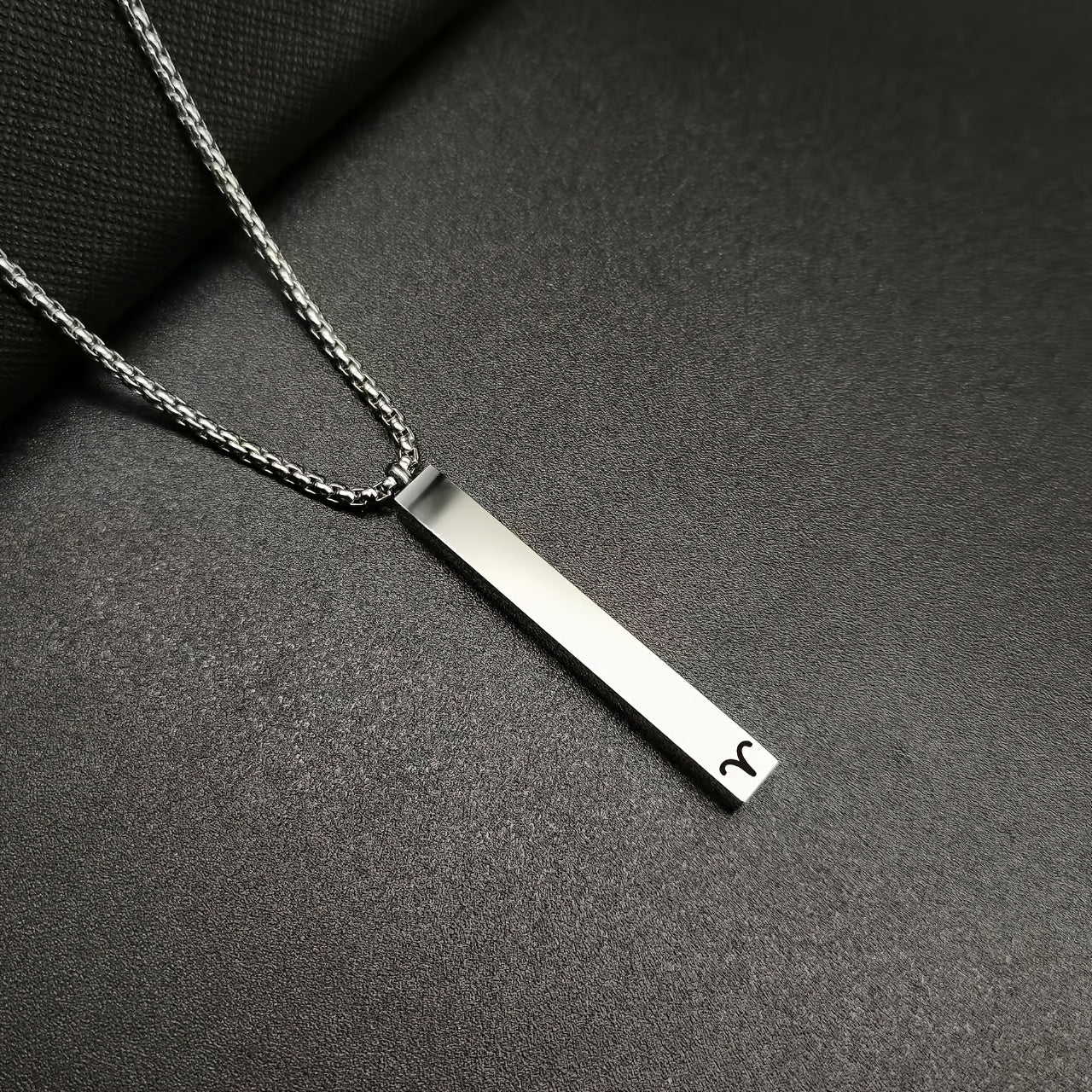 Винтажное ожерелье с подвеской в виде знака зодиака - прочная титановая сталь, стильный и привлекательный дизайн, идеальный подарок для близких, персонализированное ювелирное изделие